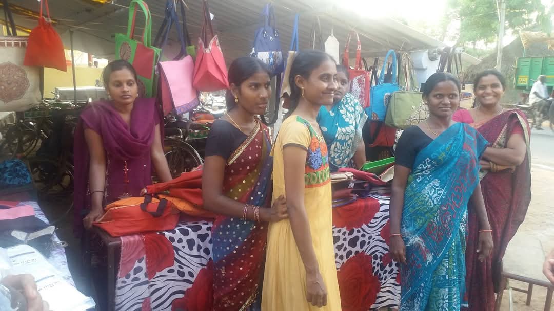 Artisan working on eco-friendly bag - 5